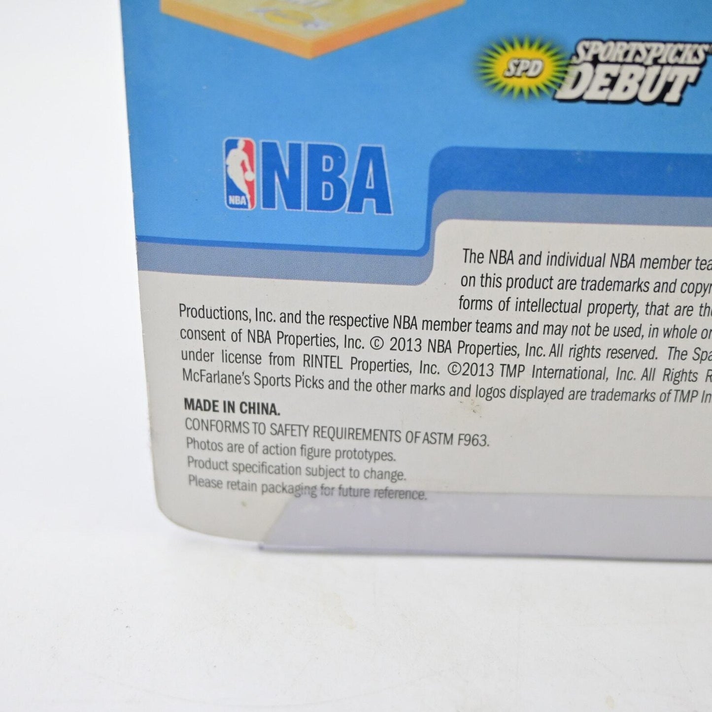 2013 McFarlane Sports NBA James Harden Houston Rockets Series 23 Figure