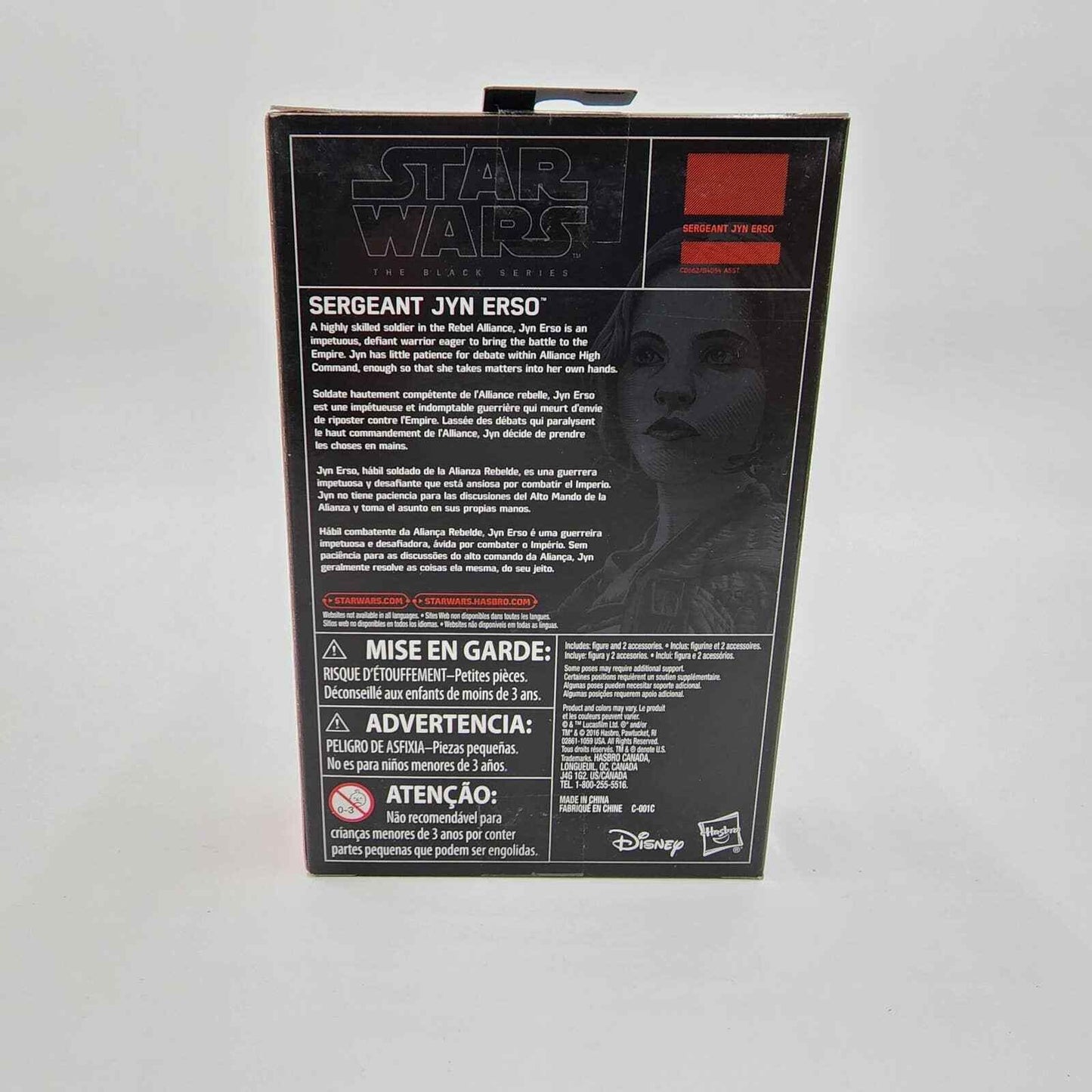 Hasbro Star Wars The Black Series Rogue One Sergeant Jyn Erso Action Figure