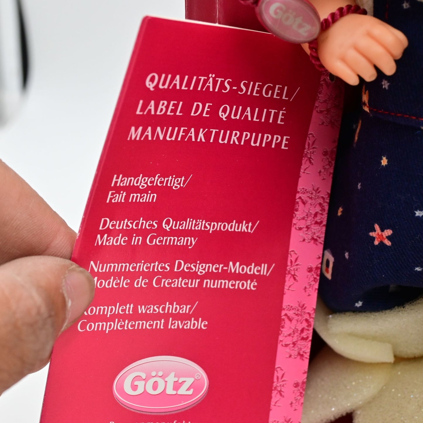 Gotz Puppenmanufaktur Abby Soft Body Baby Doll 8" New In Box
