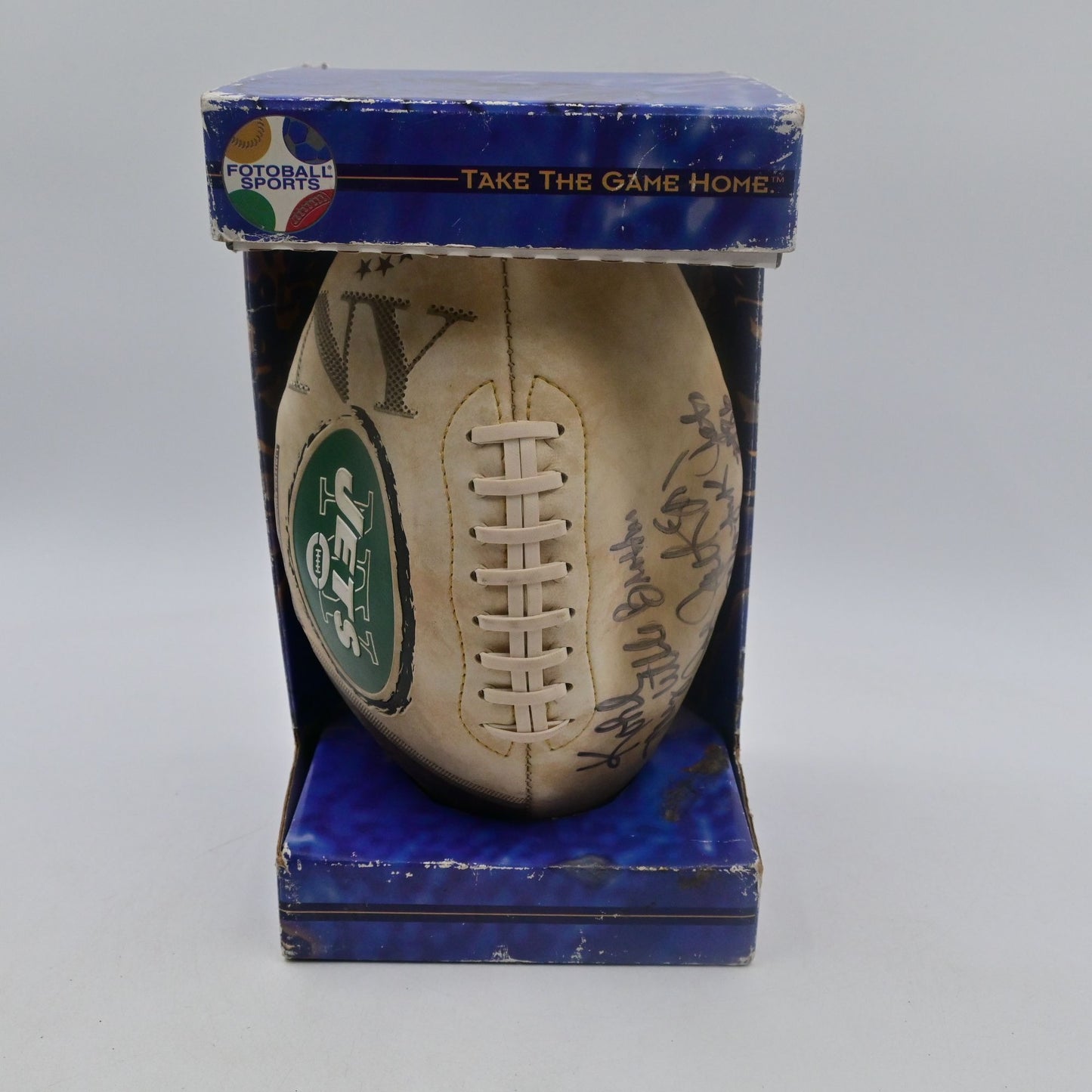 NFL Jets Joe, Joey,  Jackson #86 Autographed Football Limited Edition