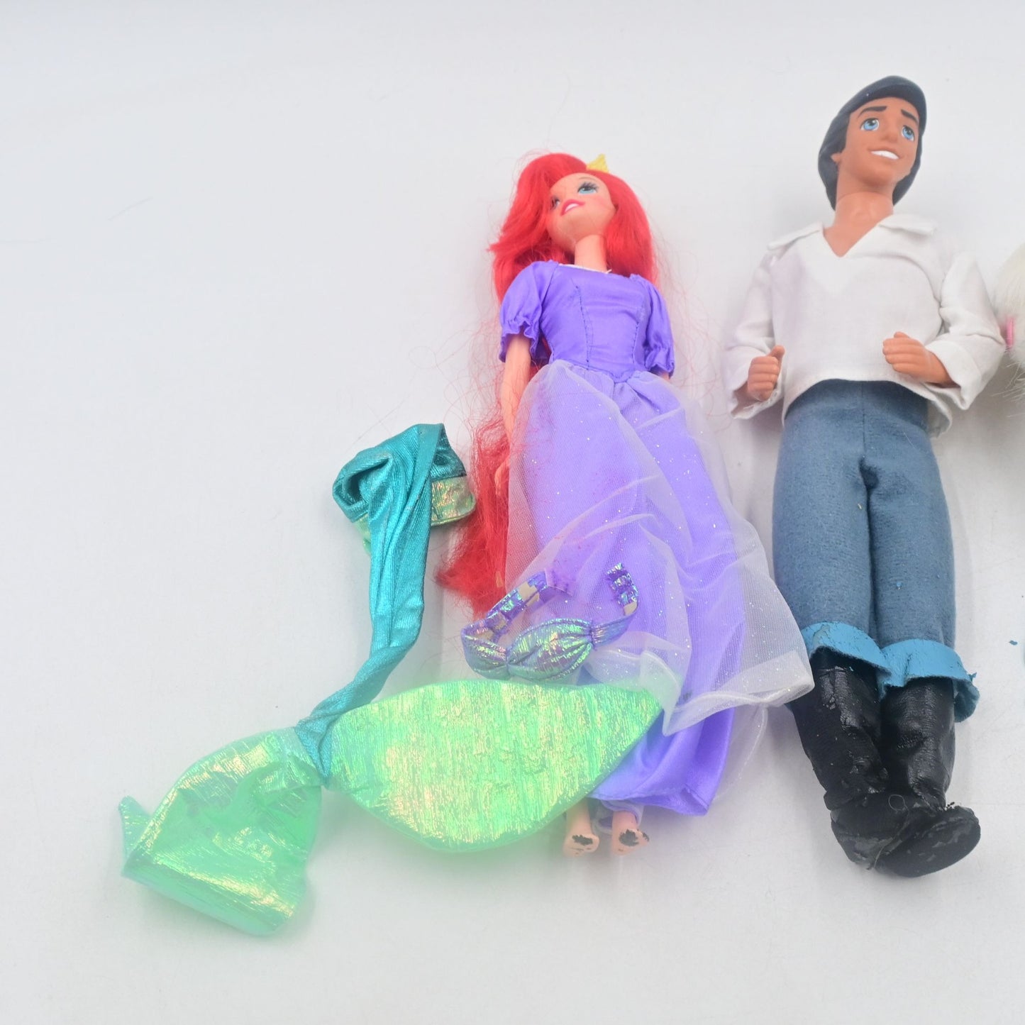 Disney The Little Mermaid Ariel, Prince Eric, & Max Bundle - Damaged