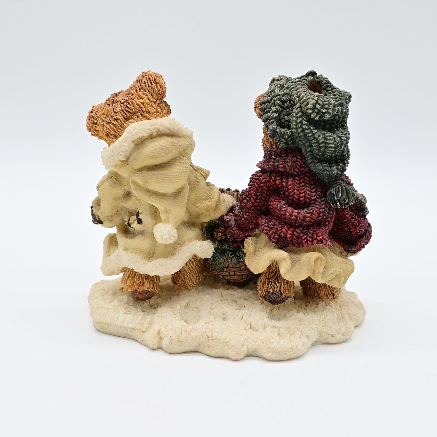 Vintage 1994 Boyds Bears & Friends Gathering Holly Figurine