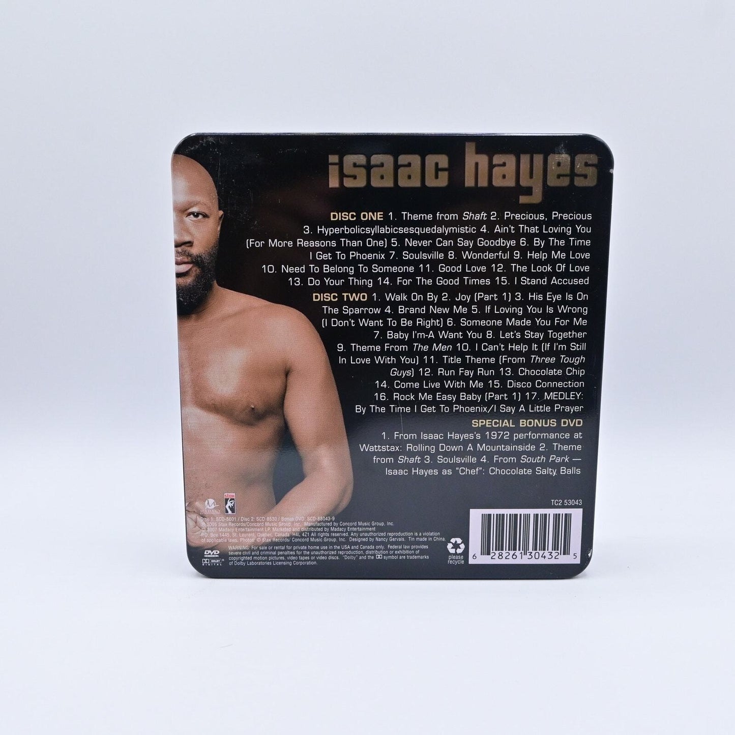 Forever Isaac Hayes Collector's Edition Tin 3 Disc Cd