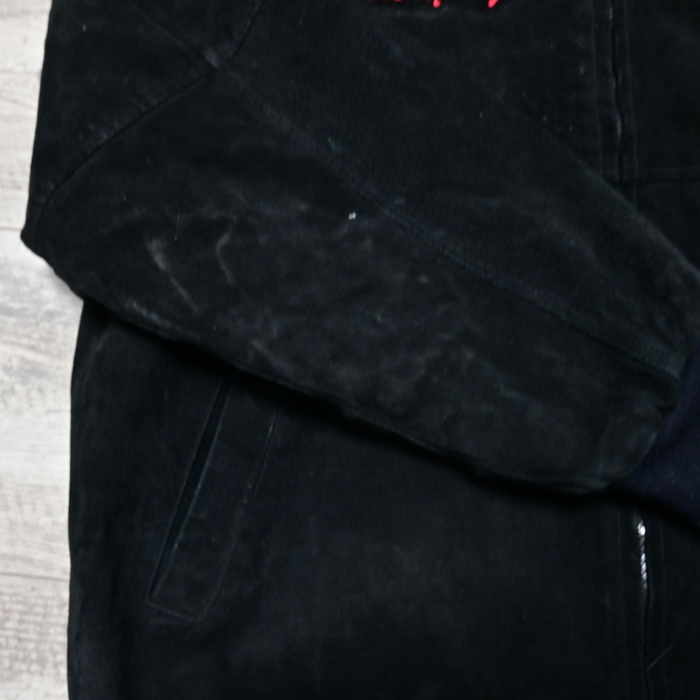 Dale Earnhardt Jr Jeff Hamilton Pro Sport Suede Jacket Black Vintage XL
