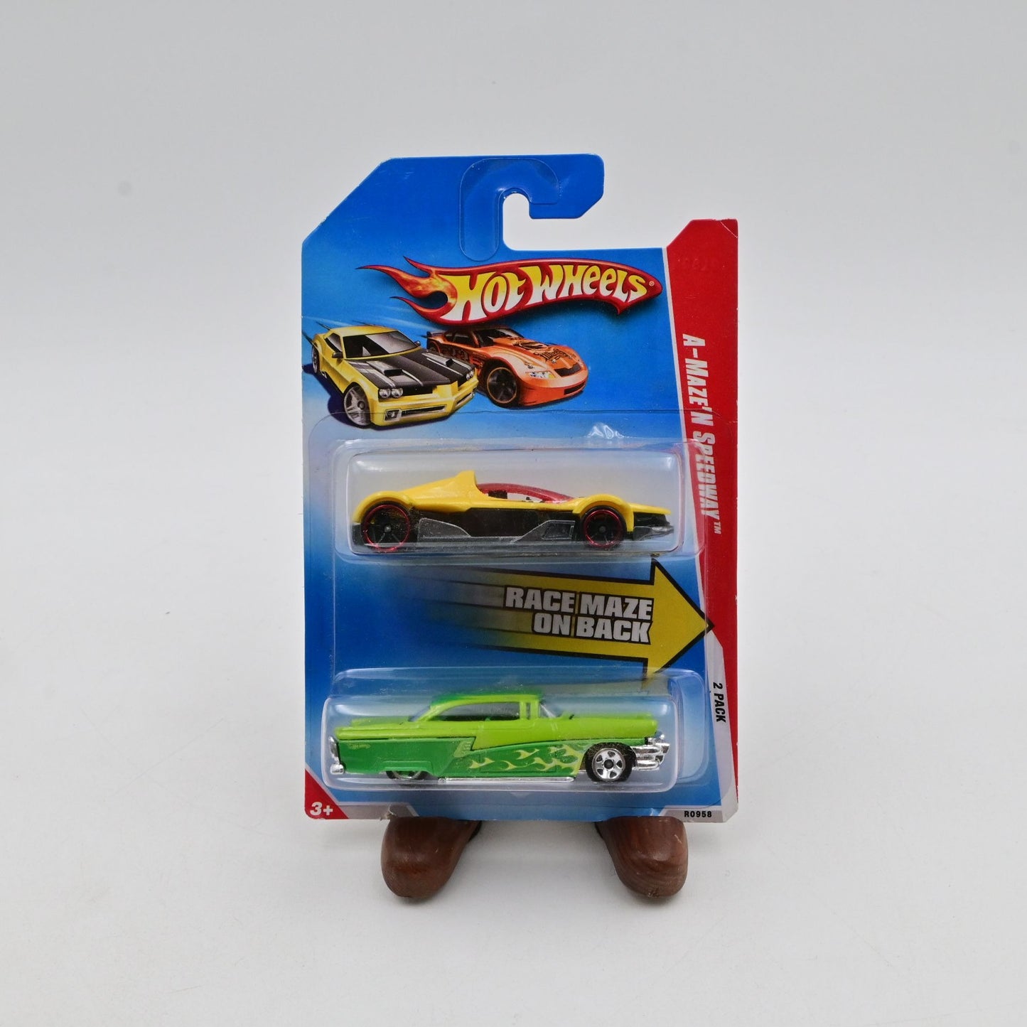 Hot Wheels A-Maze N Speedway 2-Pack Formula Street & '56 Merg Die-Cast Cars