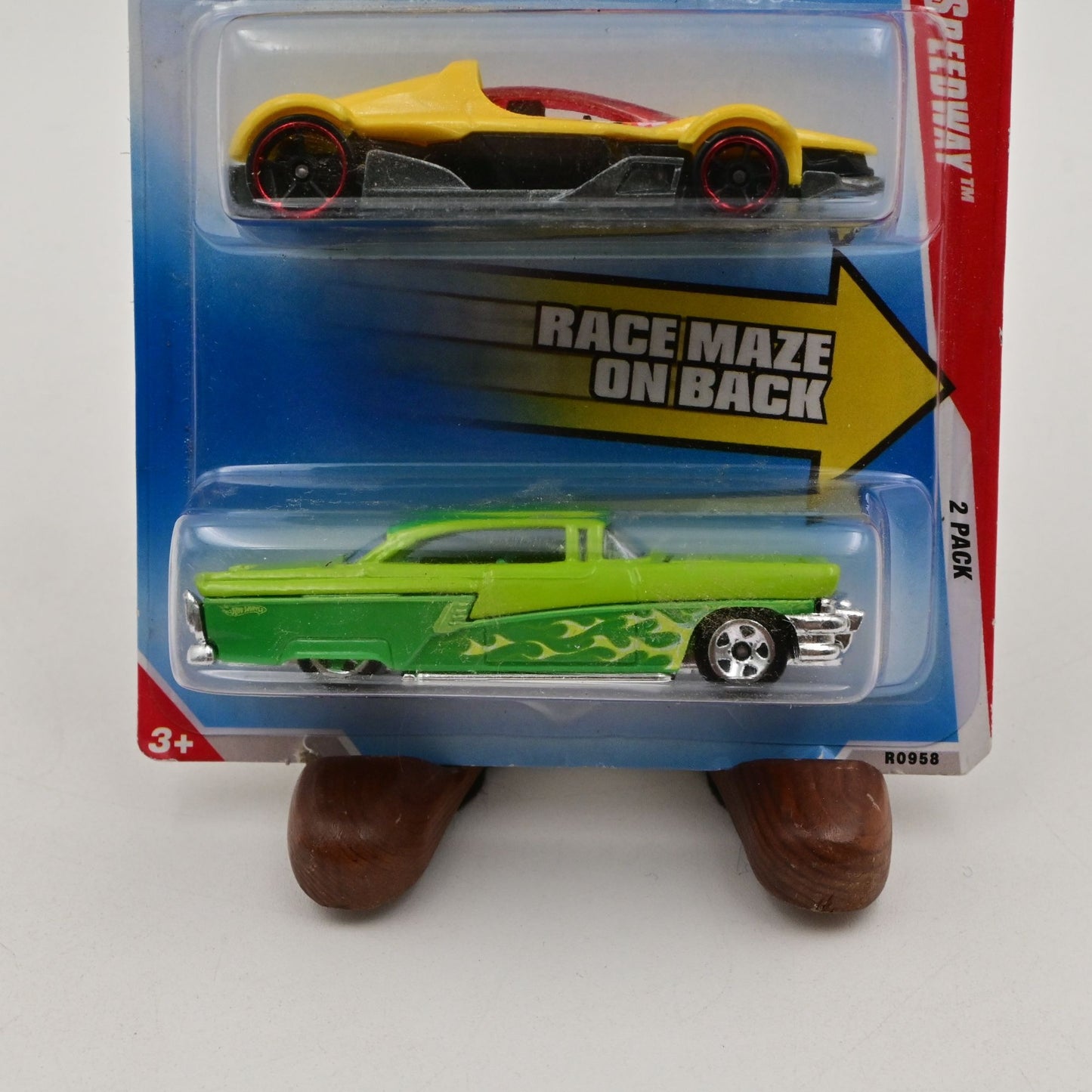 Hot Wheels A-Maze N Speedway 2-Pack Formula Street & '56 Merg Die-Cast Cars