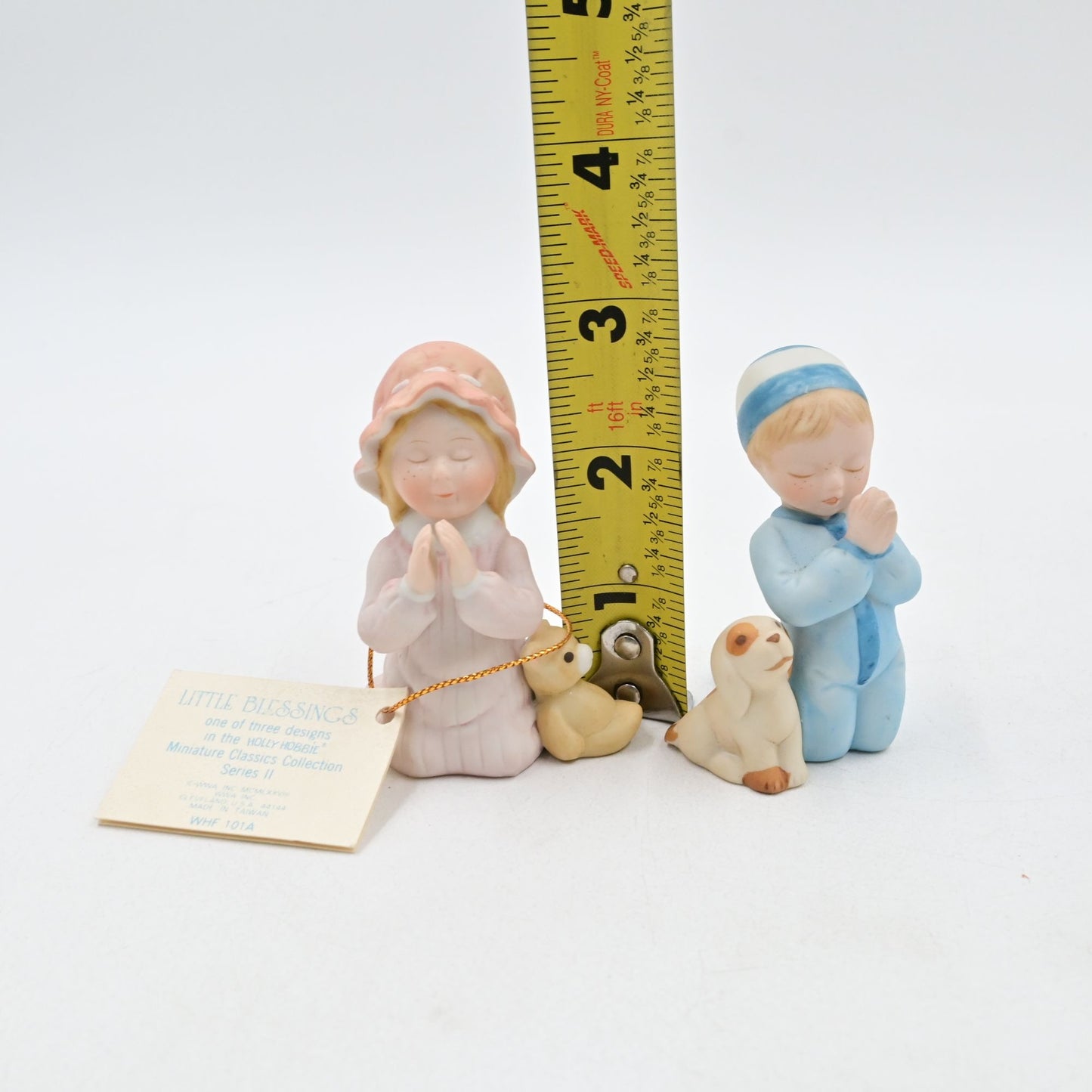 Holly Hobbie American Greetings Miniature Figure Bundle Of 6 - Vintage