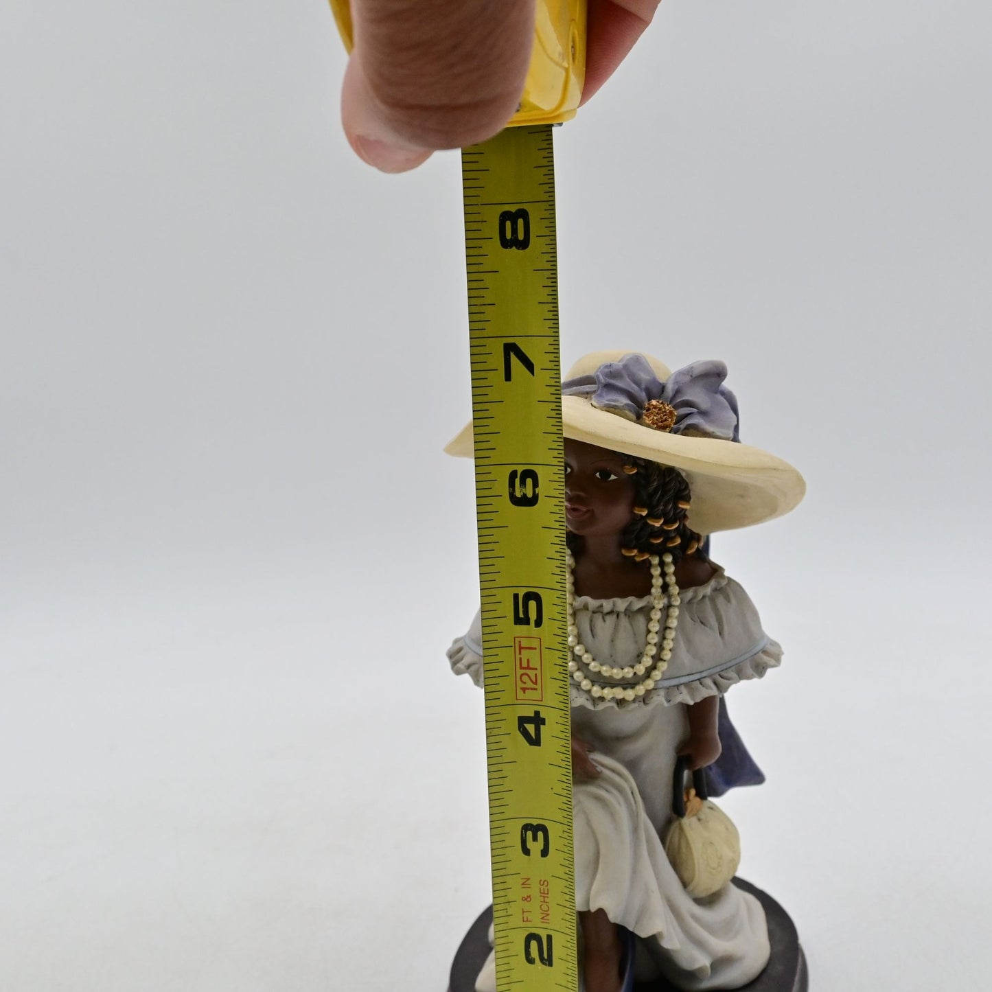 UTI African American Girl Playing Dress Up Vintage Figure