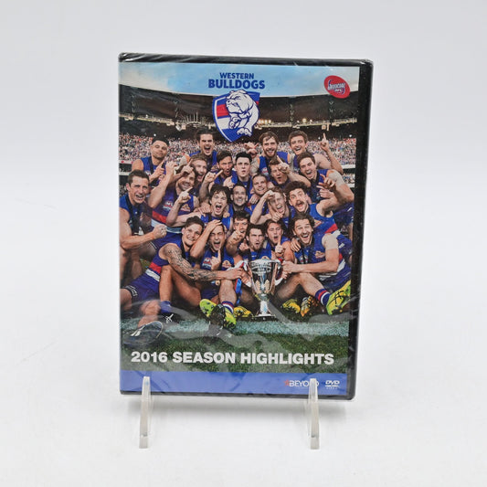 AFL Western Bulldogs 2016 Season Highlights Region 4 DVD New Sealed