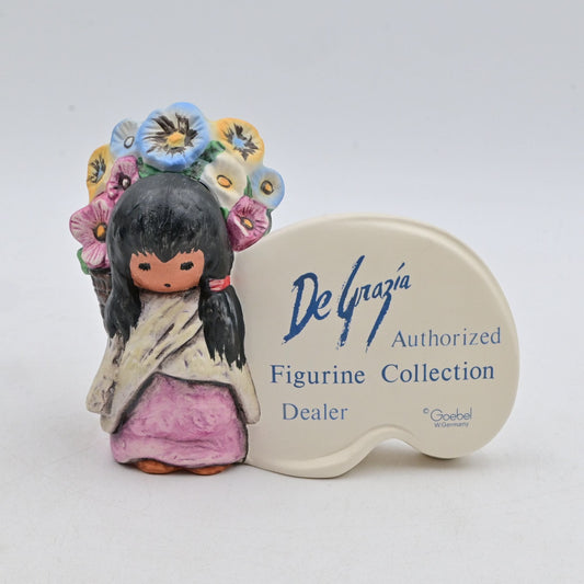 Vintage Goebel DeGrazia Authorized Dealer Plaque