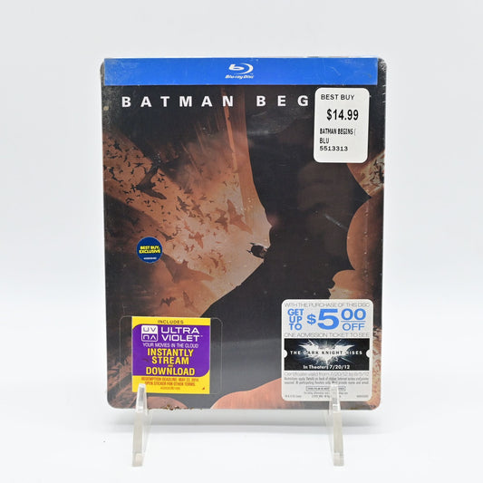 Batman Begins Blu-Ray With UltraViolet Digital Copy Sealed