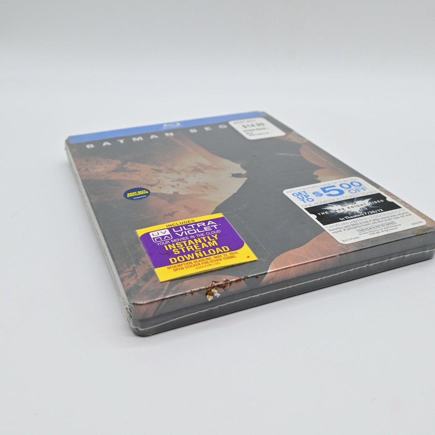 Batman Begins Blu-Ray With UltraViolet Digital Copy Sealed