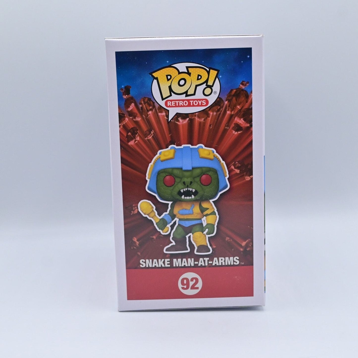 Funko Pop Retro Toys Masters Of The Universe Snake Man-At-Arms 92