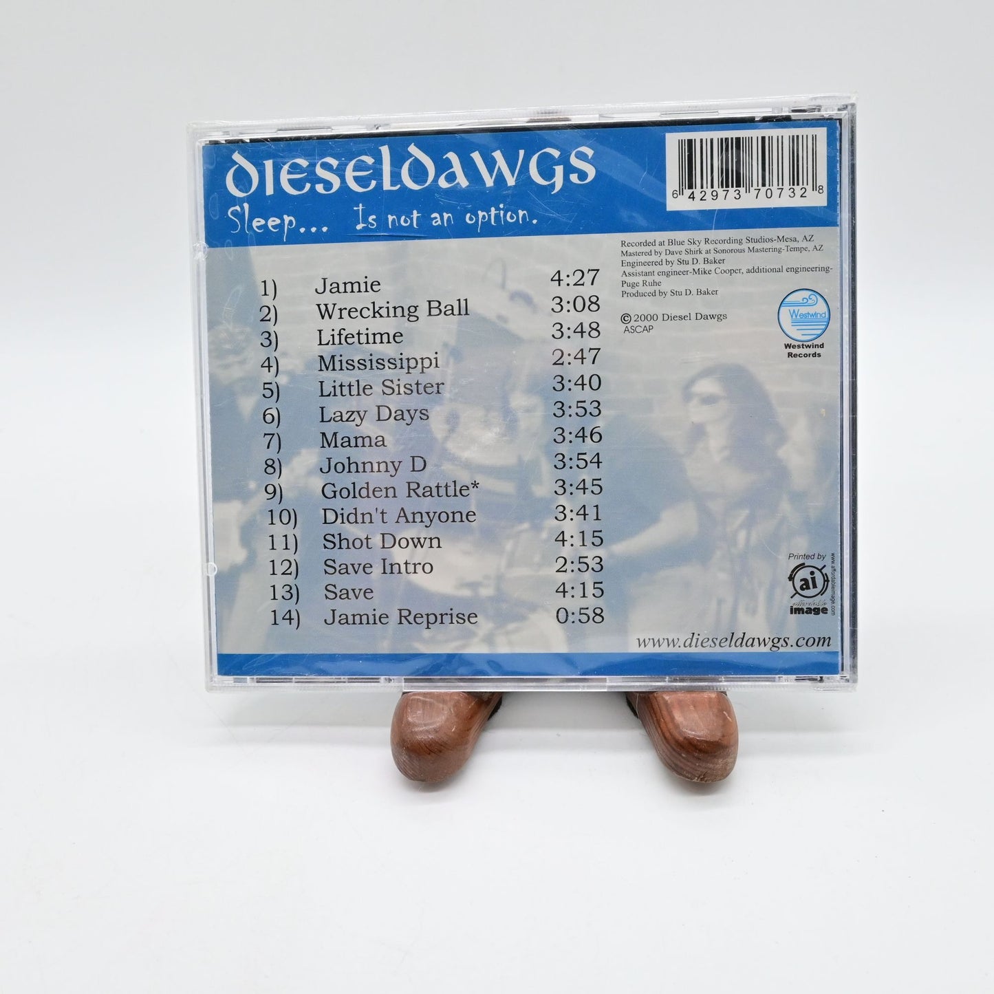 Diesel Dawgs Sleep Is Not An Option Cd Sealed
