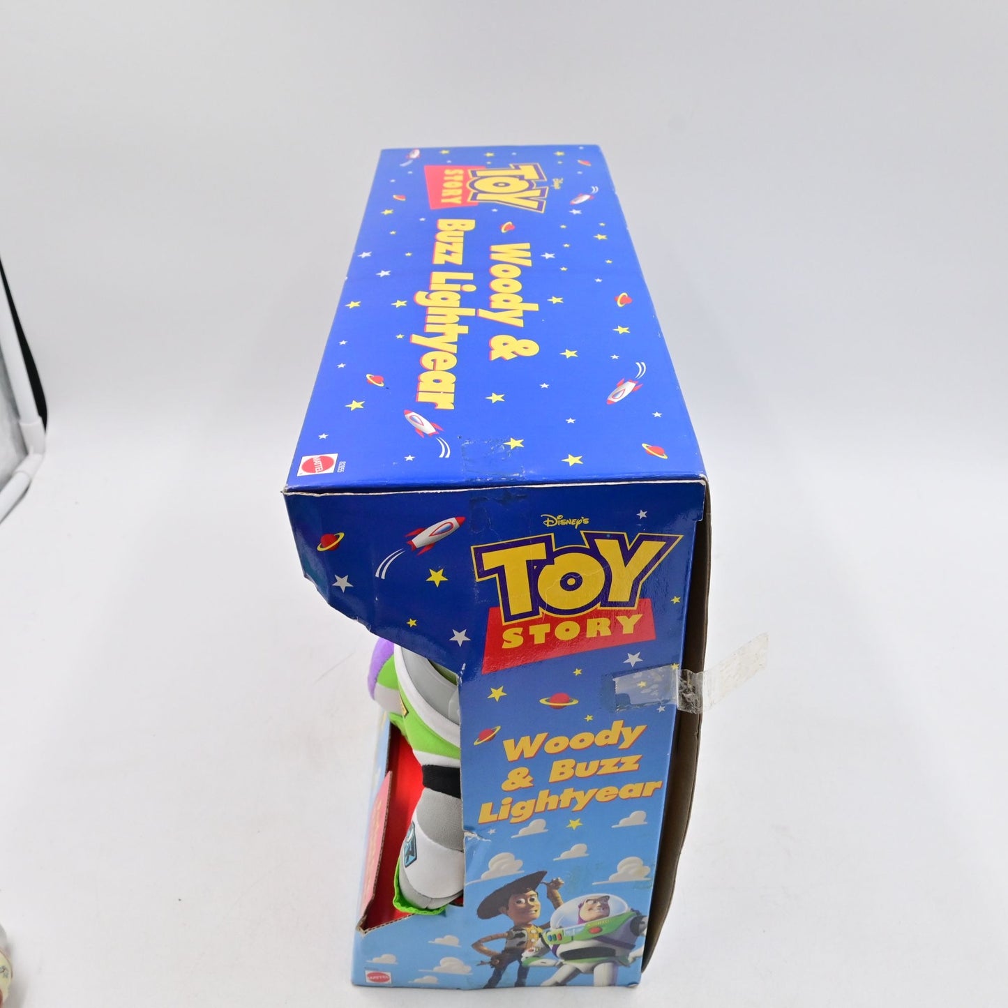 Rare Toy Story Woody & Buzz Lightyear Plush Toy Set NOS Mattel 82855