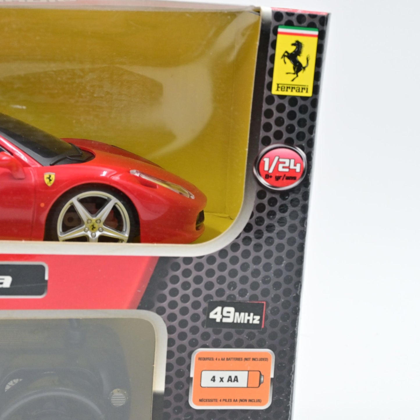 Maisto Tech Radio Control 458 Italia 27mhz Ferrari 1/24 Box Damage