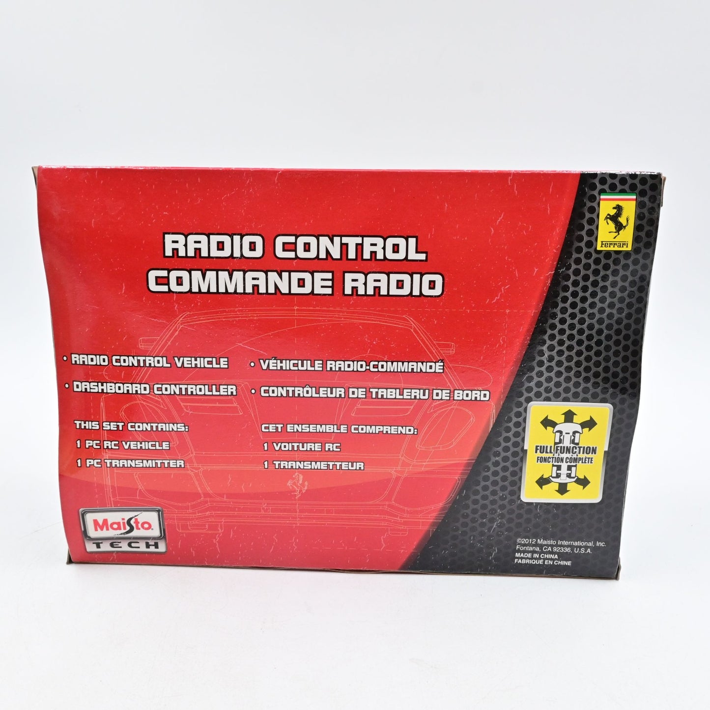 Maisto Tech Radio Control 458 Italia 27mhz Ferrari 1/24 Box Damage