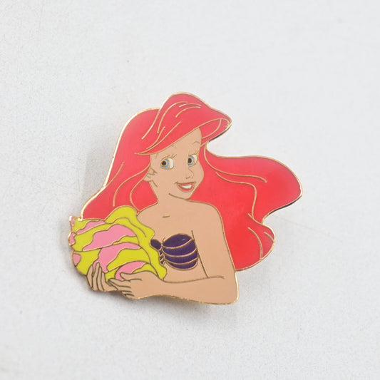 Disney Princess The Little Mermaid Ariel With Conch Shell Fantasy Pin