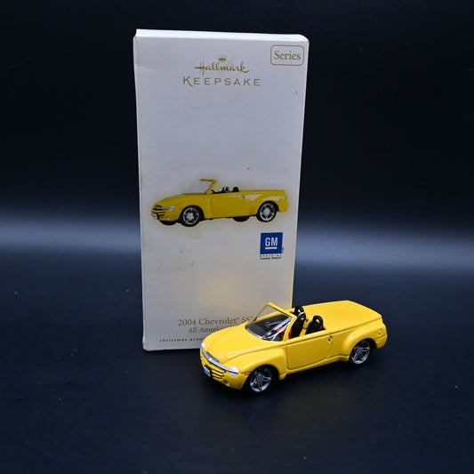 Vintage 2004 Hallmark Keepsake Chevrolet SSR All-American Truck Yellow