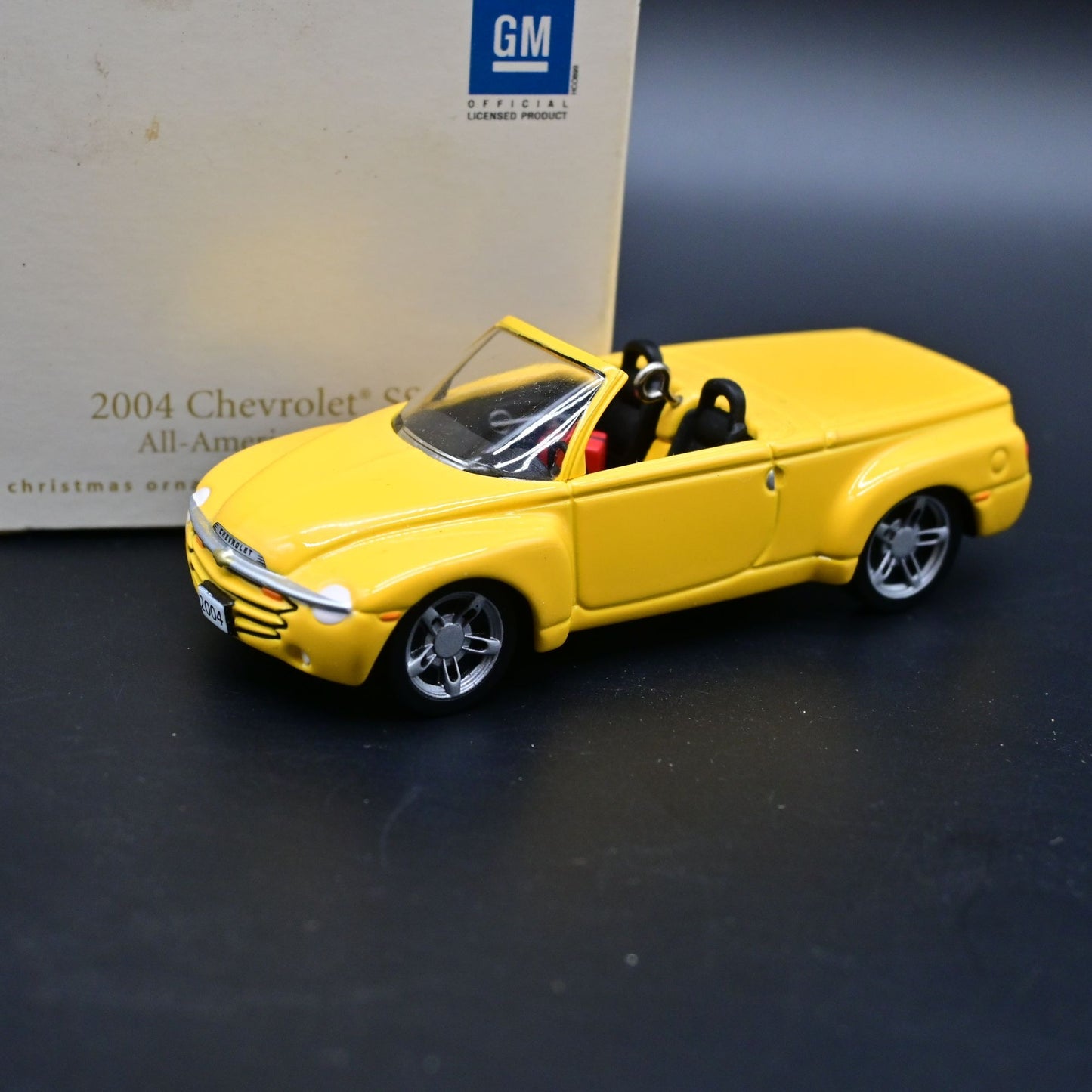 Vintage 2004 Hallmark Keepsake Chevrolet SSR All-American Truck Yellow