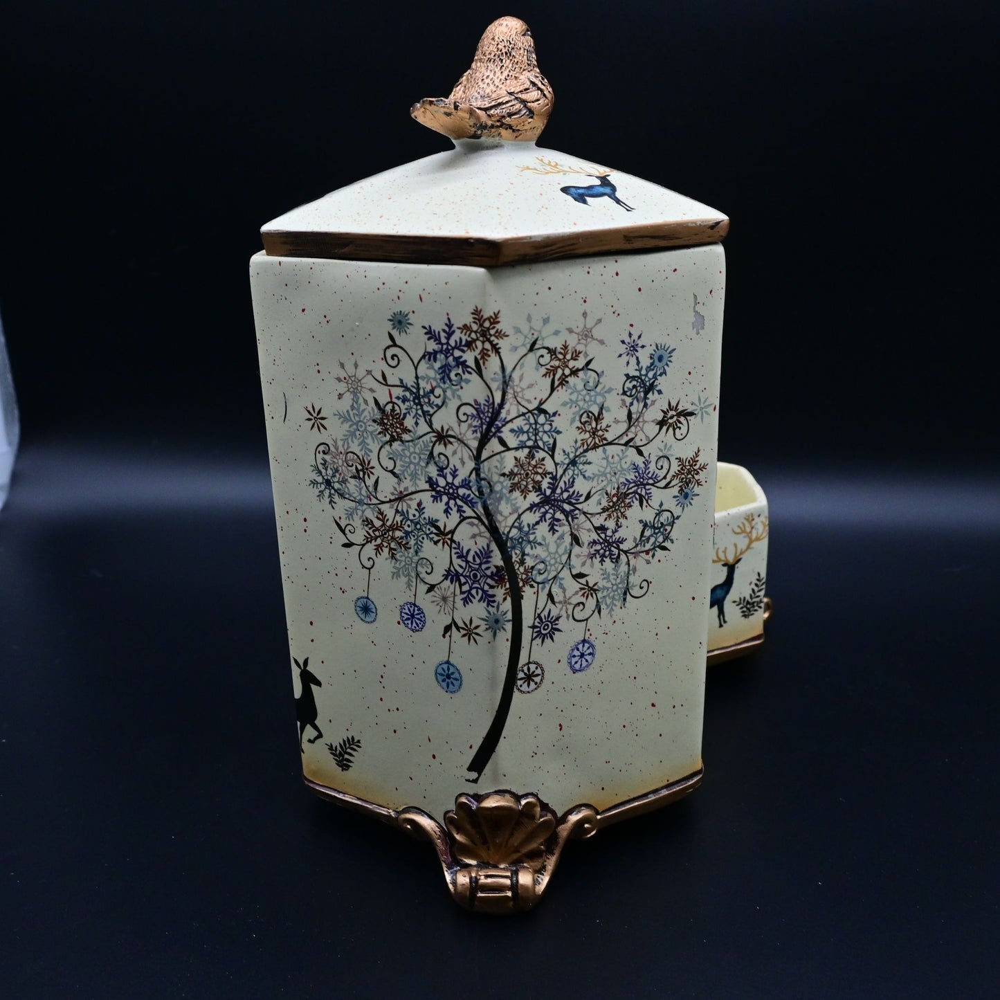 Multi-Functional Living Room Desktop Tissue Holder Remote Control Storage Box