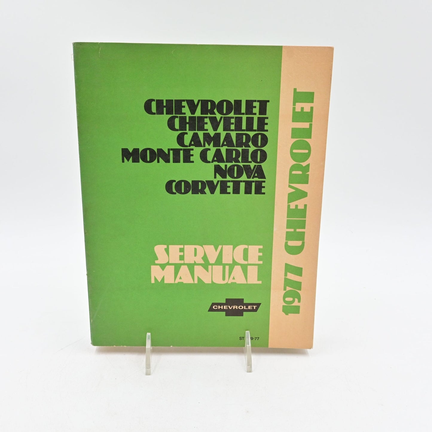 Chevrolet Passenger Car Chassis Service Manual Shop Manual Vintage 1977