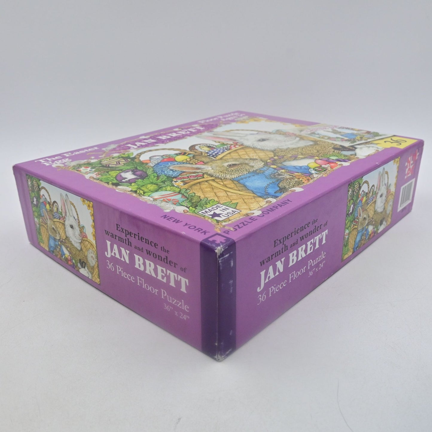 Jan Brett The Easter Egg 36 Piece Floor Puzzle Complete