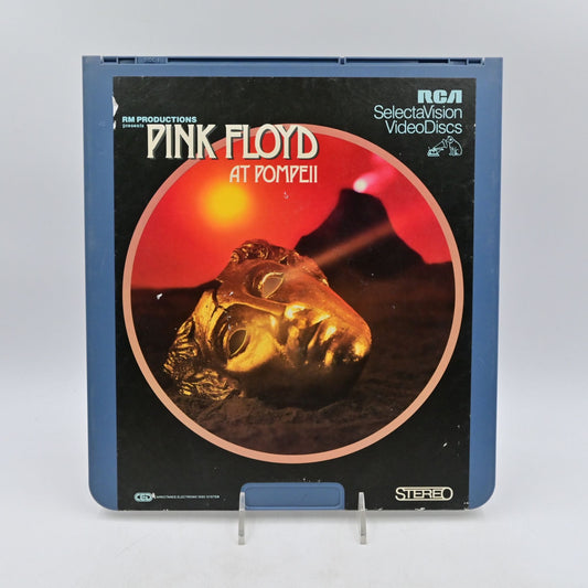 Pink Floyd Live Pompeii CED Videodisc RCA SelectaVision
