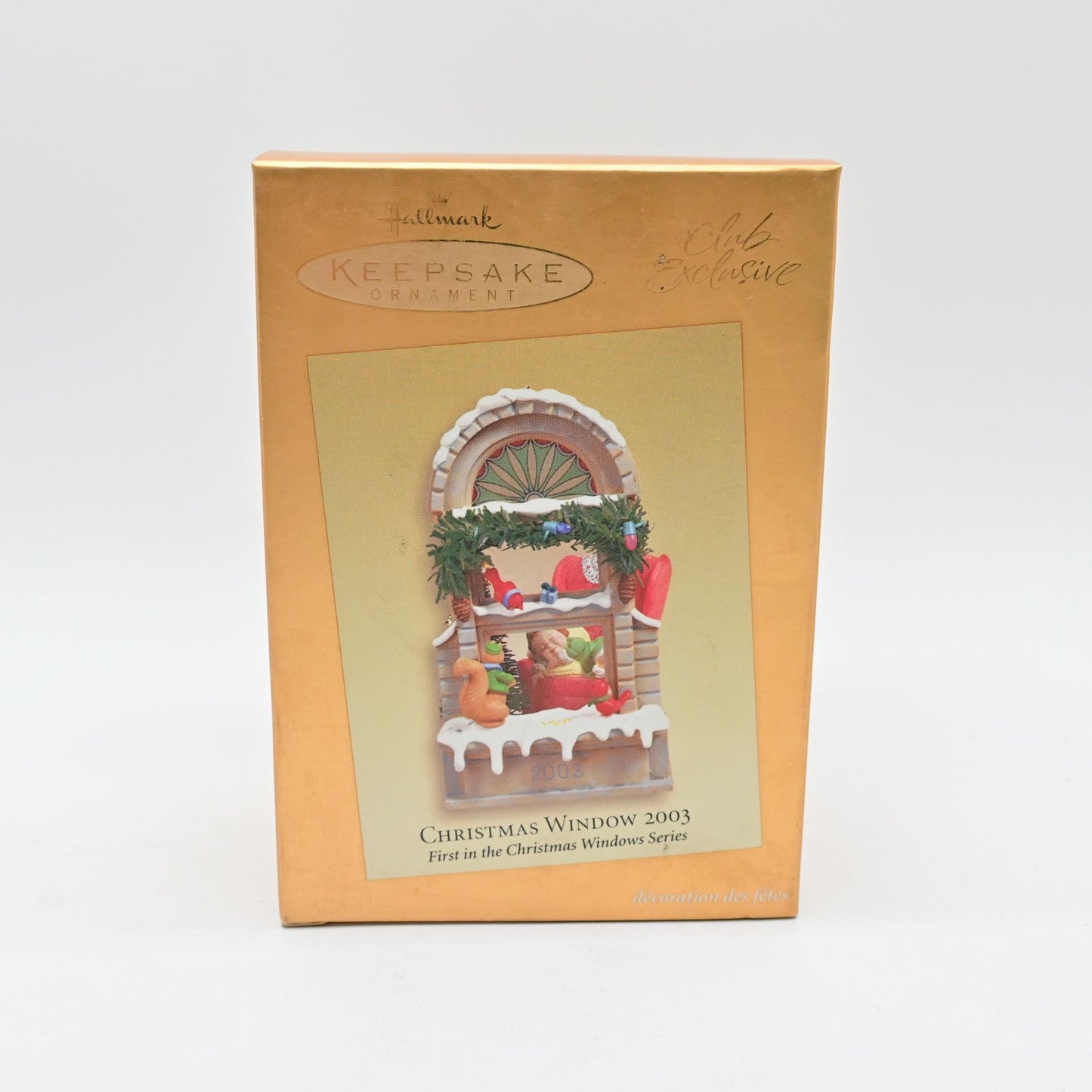 Vintage 2003 Hallmark Keepsake Christmas Window First In Series