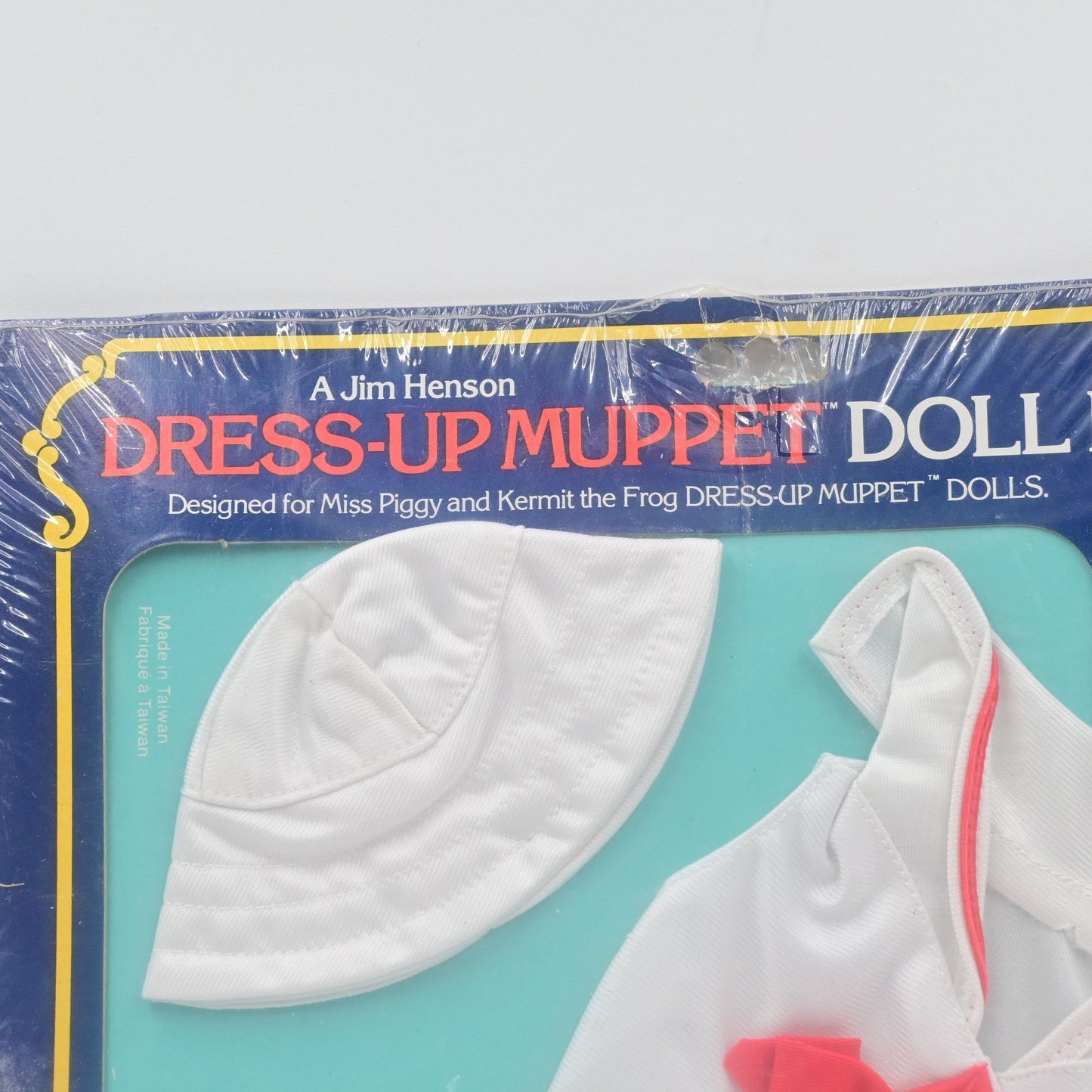 Jim Henson Dress Up Muppet Doll Fashion Miss Piggy Sailor Outfit Fisher Price
