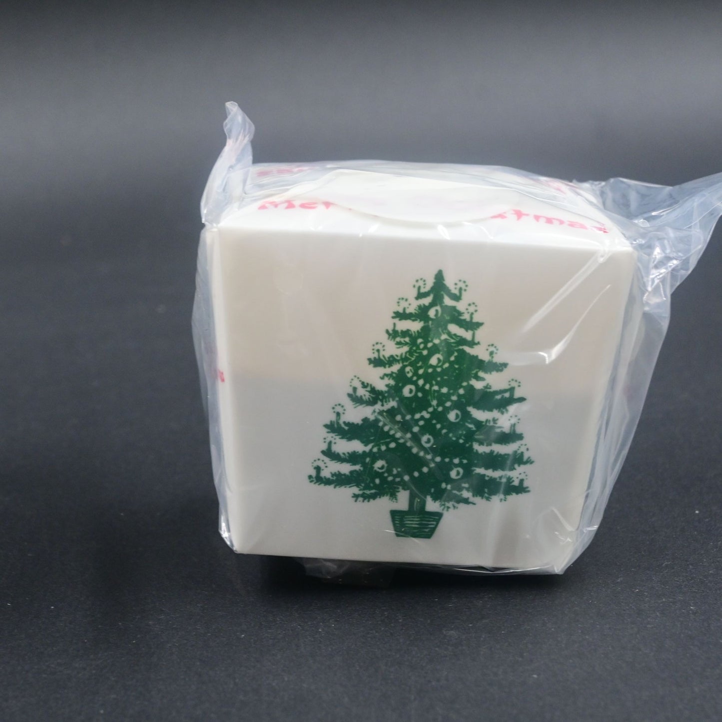 Mr. Christmas Chinese Take Out Box Miniature Musical Animated 2007