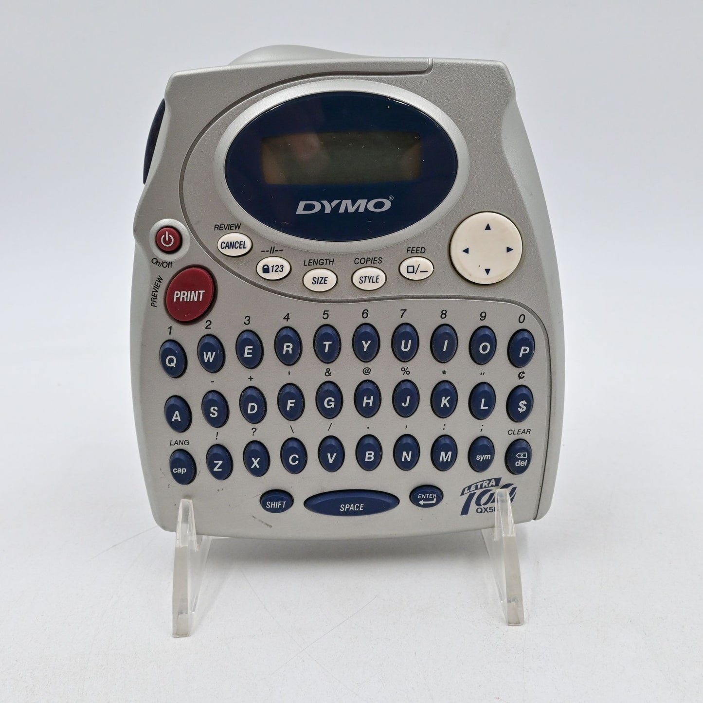 Dymo LetraTag QX50 Label Maker W/ 2 Pack Label Cartridge