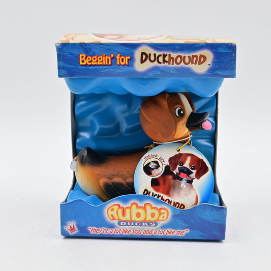 Rubba Ducks Beggin' For Duckhound - Dog Rubber Duck Vintage 2003