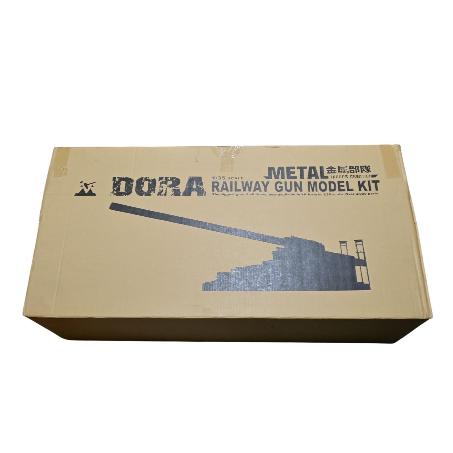 DORA - 1/35 Scale WWII German Super Heavy Railway Gun - Soar Art Workshop #35001