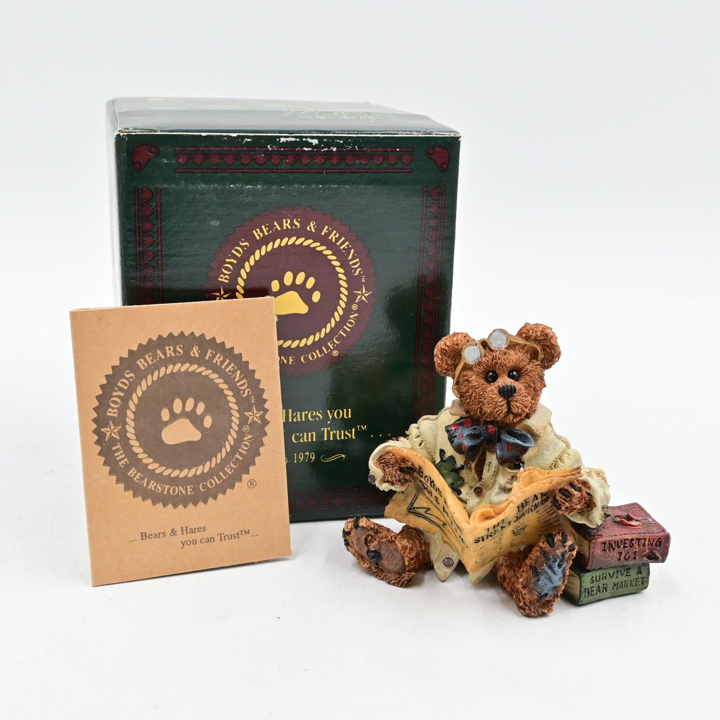 Boyds Bears & Friends Dean Newbearger III Bears & Bulls - Vintage 1998