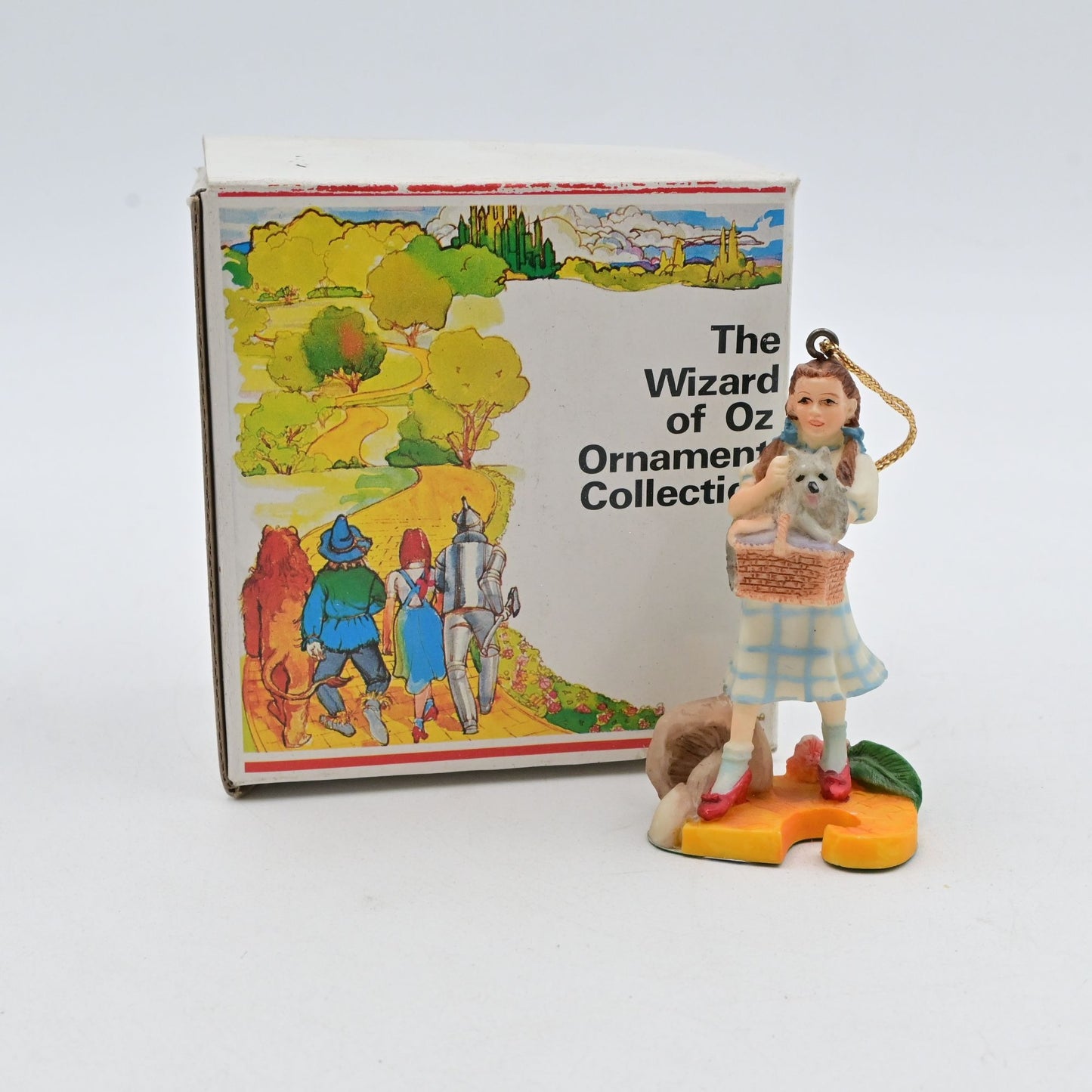 1989 Wizard Of Oz Dorothy & Toto Ornament By Dave Grossman With Original Box