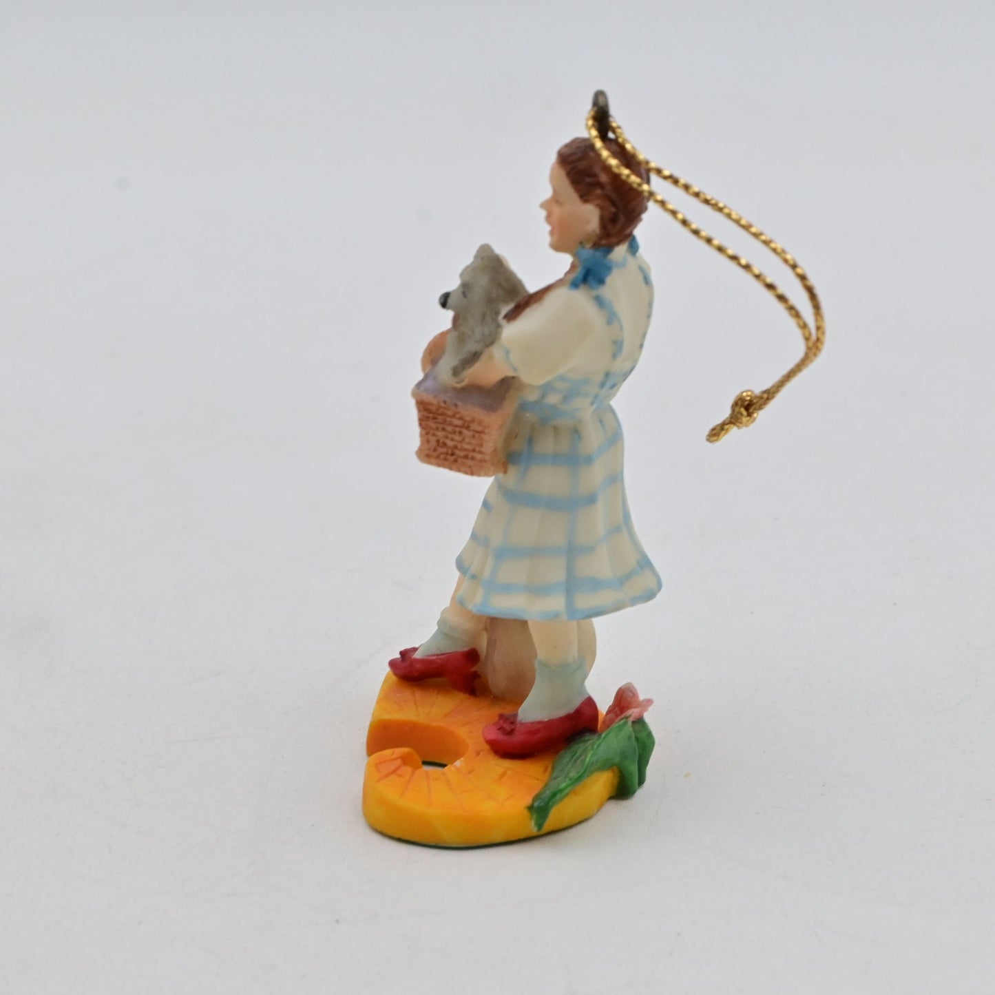 1989 Wizard Of Oz Dorothy & Toto Ornament By Dave Grossman With Original Box