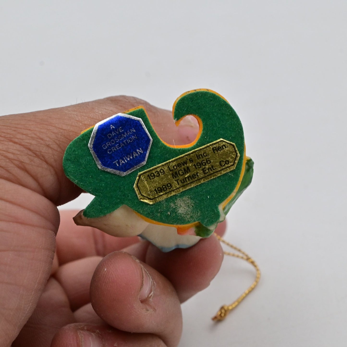 1989 Wizard Of Oz Dorothy & Toto Ornament By Dave Grossman With Original Box