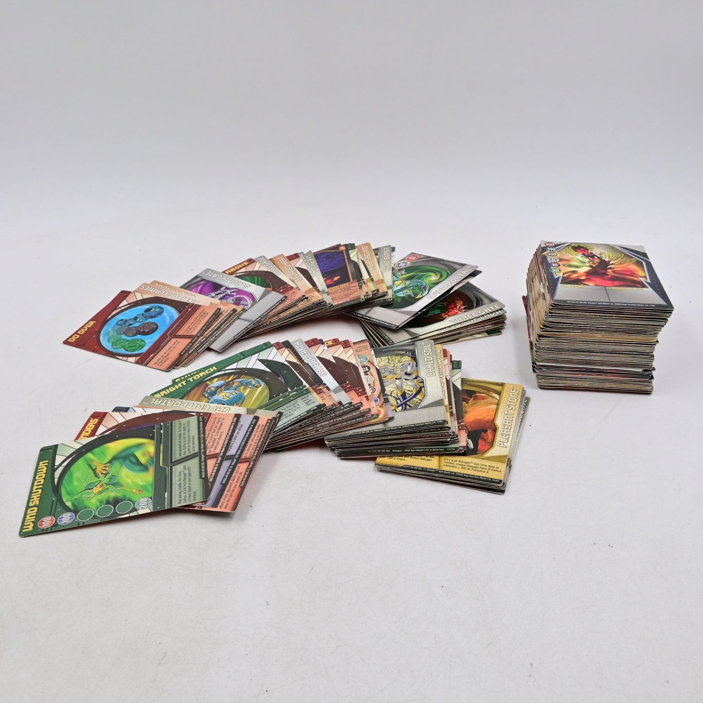 Bakugan Cards Metal & Non Metal Large Lot