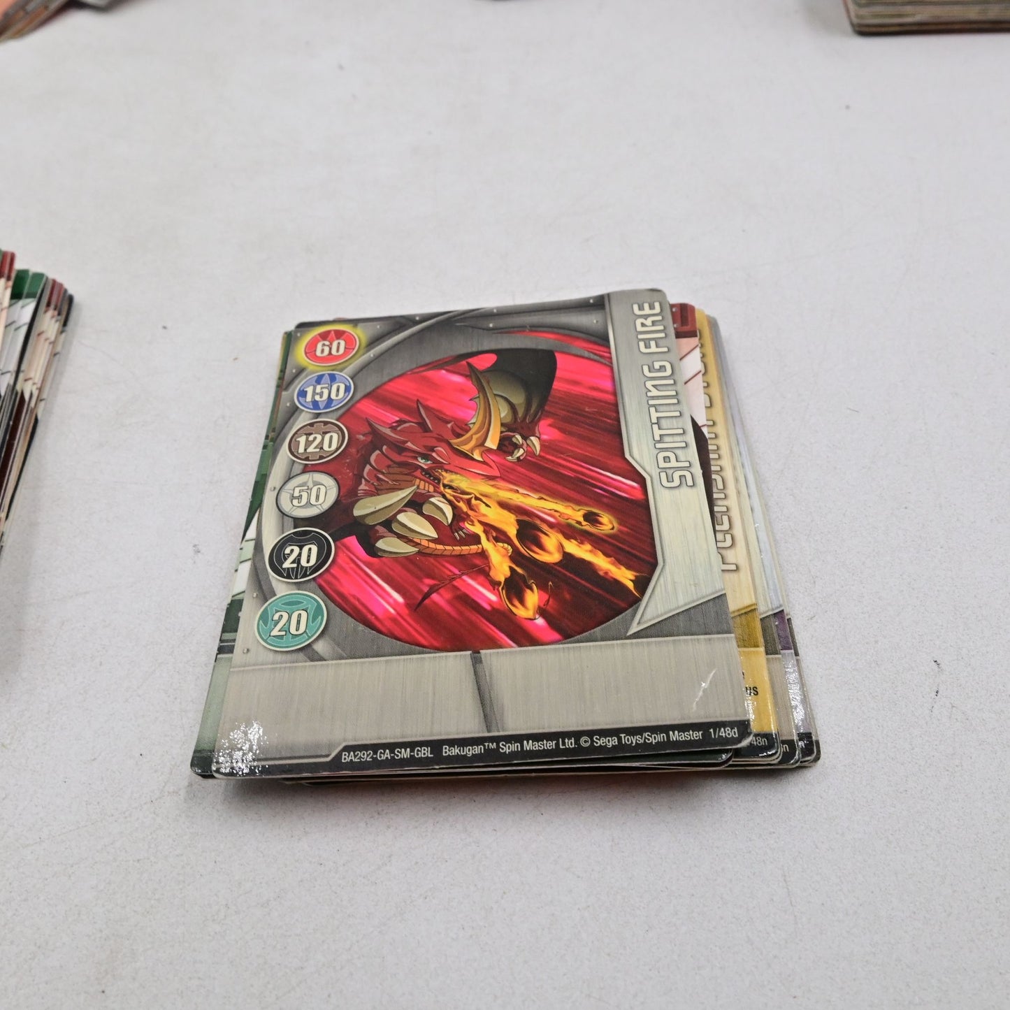 Bakugan Cards Metal & Non Metal Large Lot
