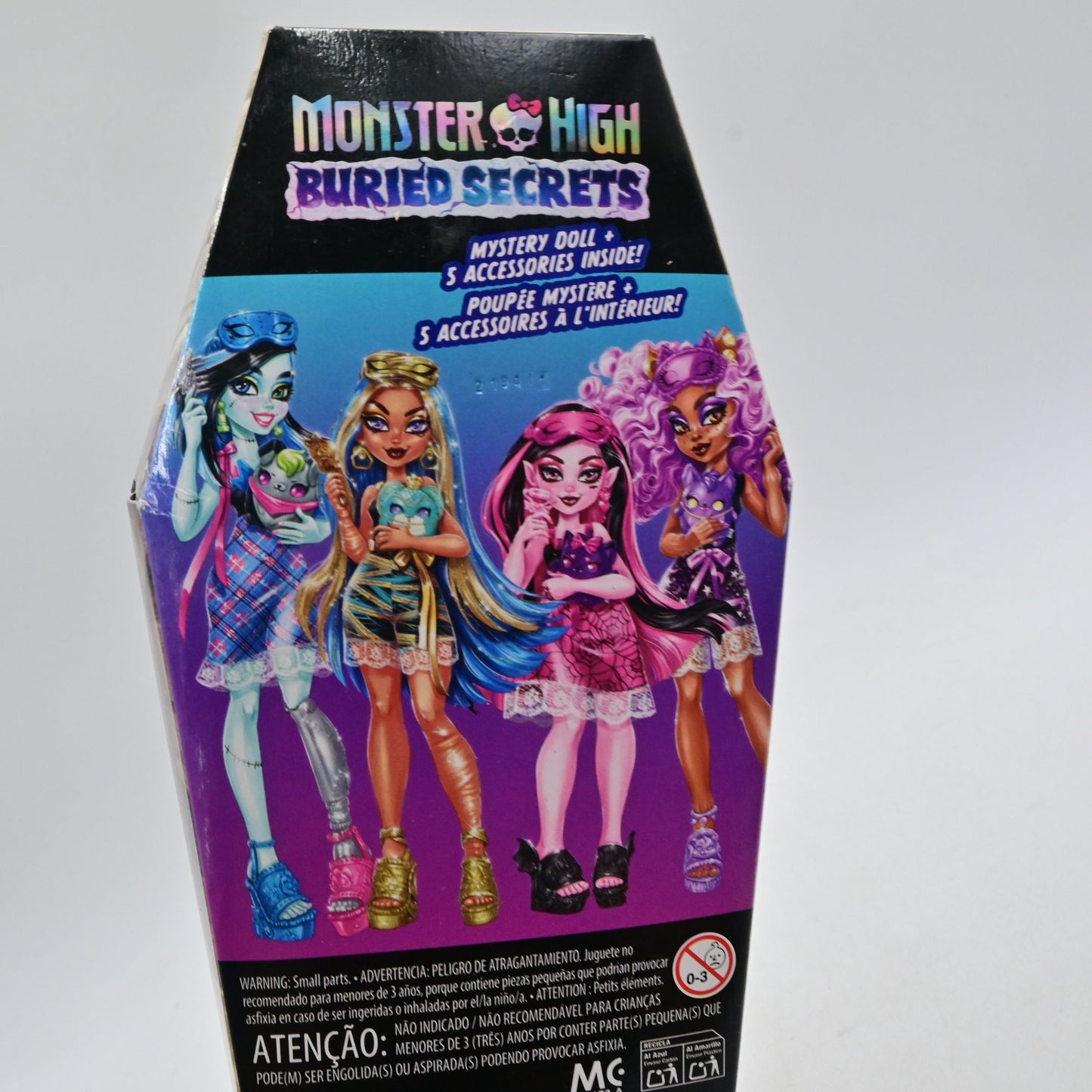 Monster High Frankie Stein Buried Secrets New Open Box