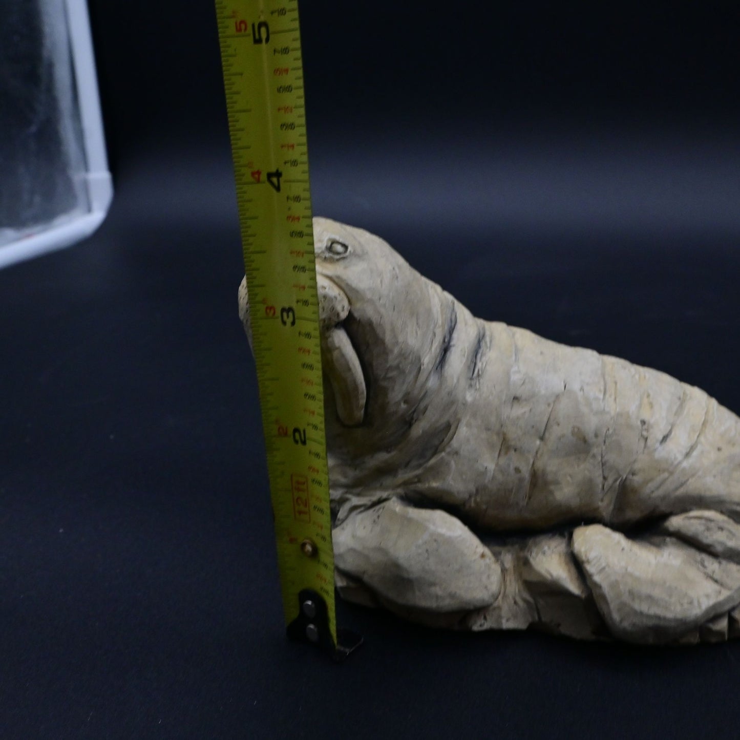 Glacial Ice Age Sculptures Alaska Walrus Figurines Bundle Of 2