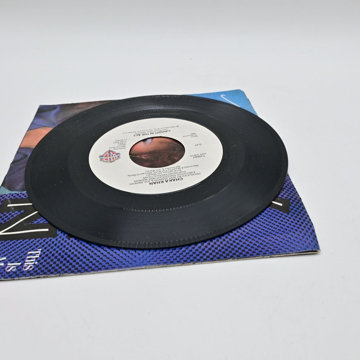 Chaka Khan It's my Party & This Is My Night 45 RPM Vinyl Record Bundle