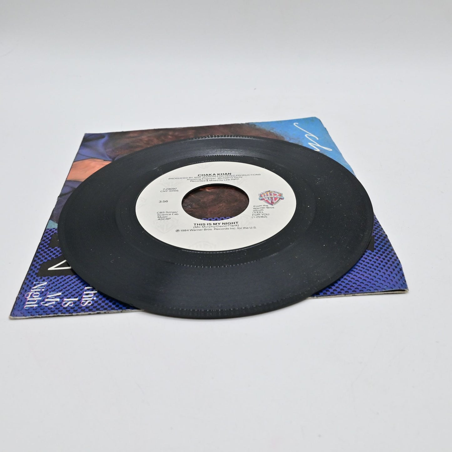 Chaka Khan It's my Party & This Is My Night 45 RPM Vinyl Record Bundle
