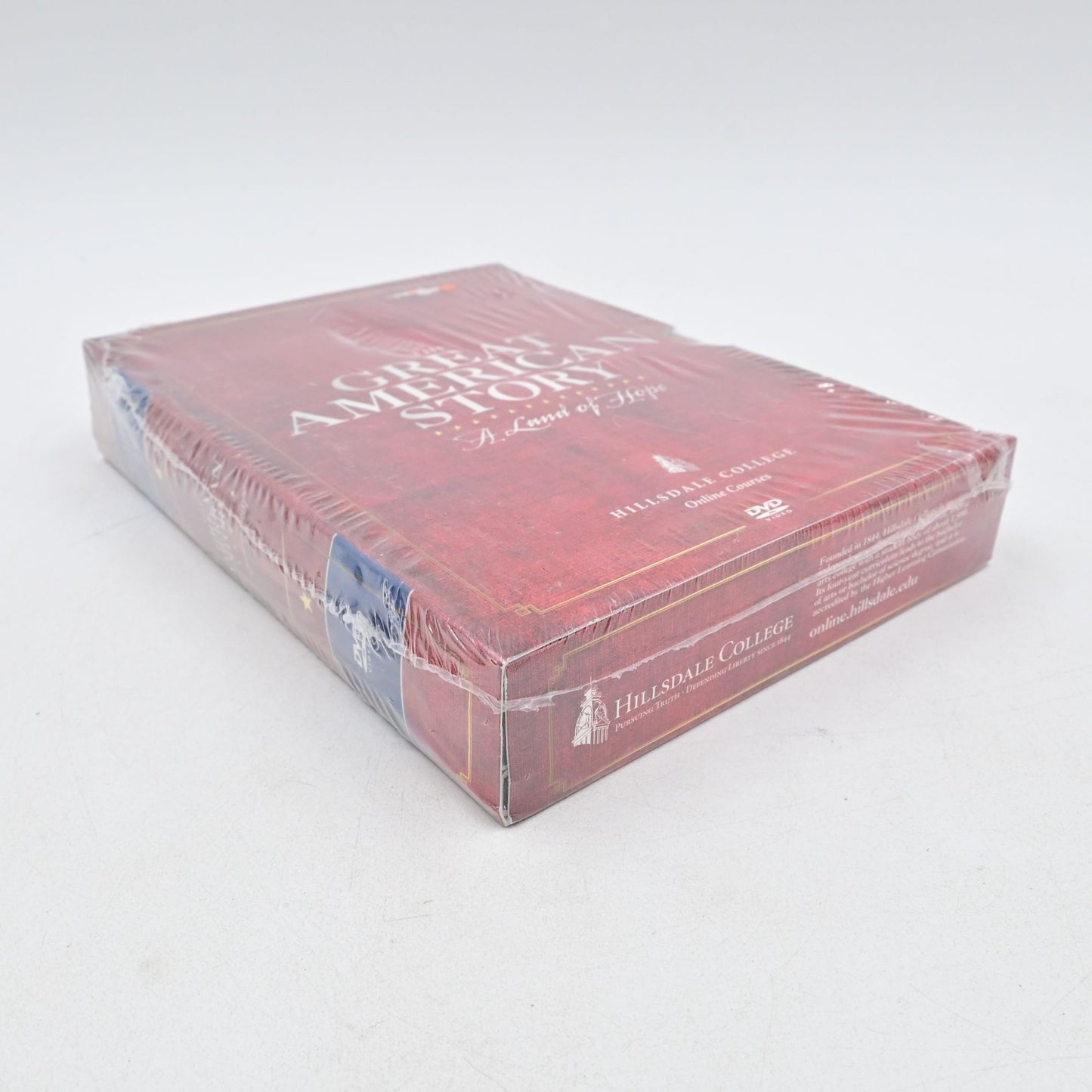 Hillsdale College The Great American Story: A Land of Hope 3 DVD Set.