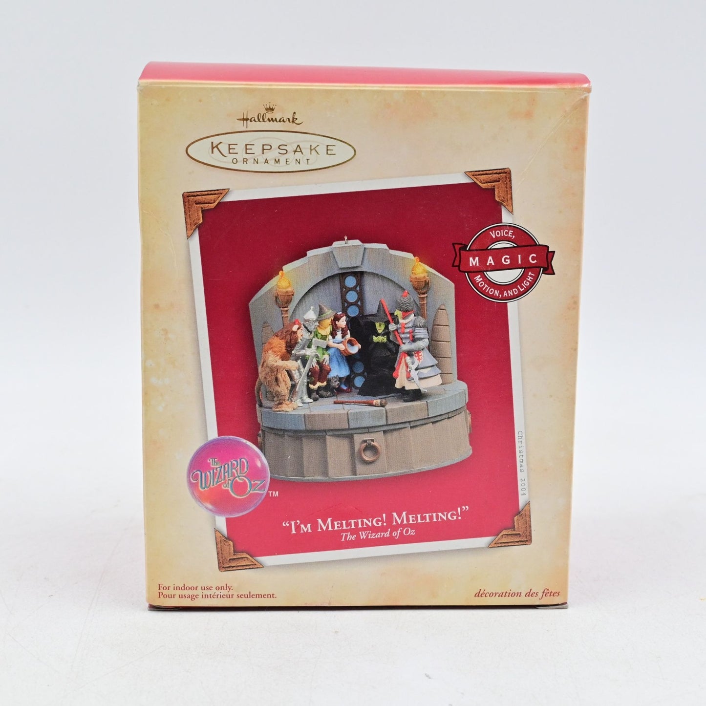 Hallmark Keepsake Ornament The Wizard of Oz I'm Melting! Melting!  Vintage 2004