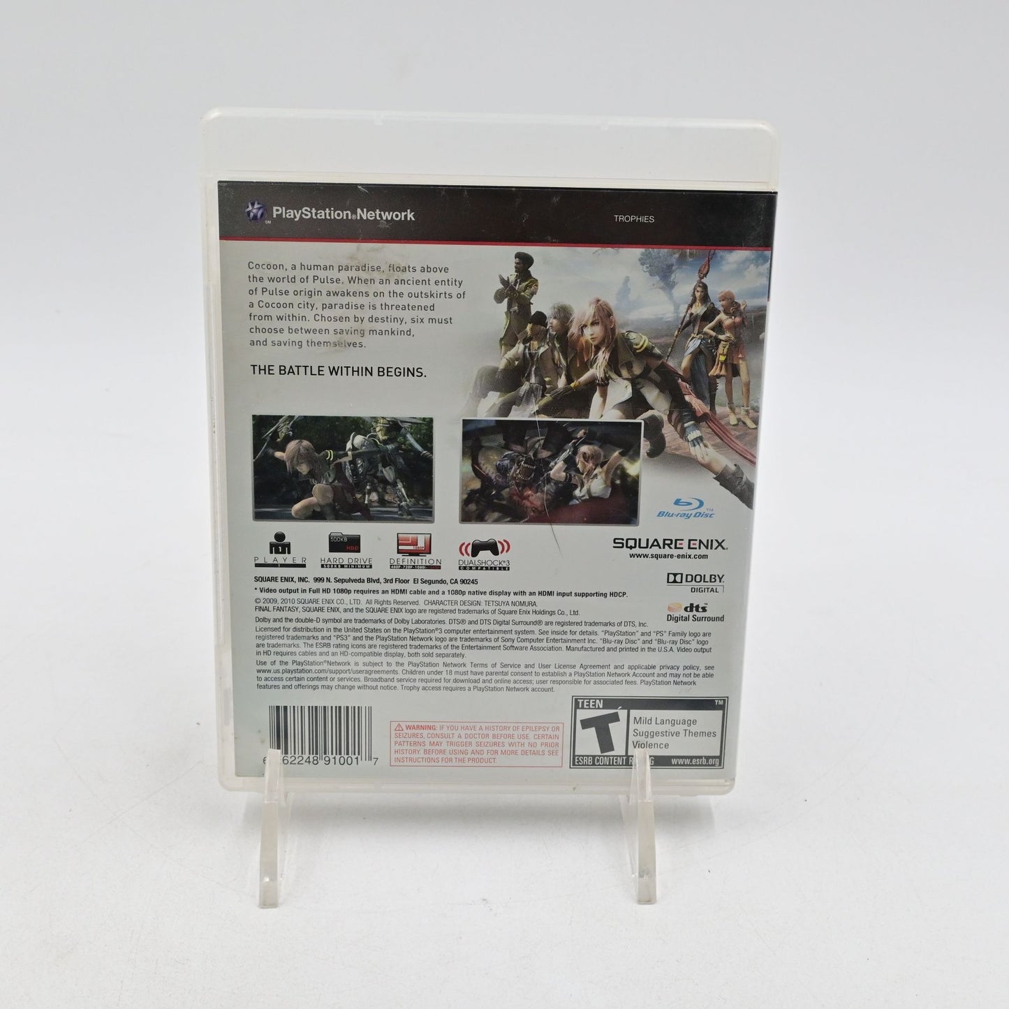 Plastation 3 Final Fantasy XIII FF13 Sony CIB
