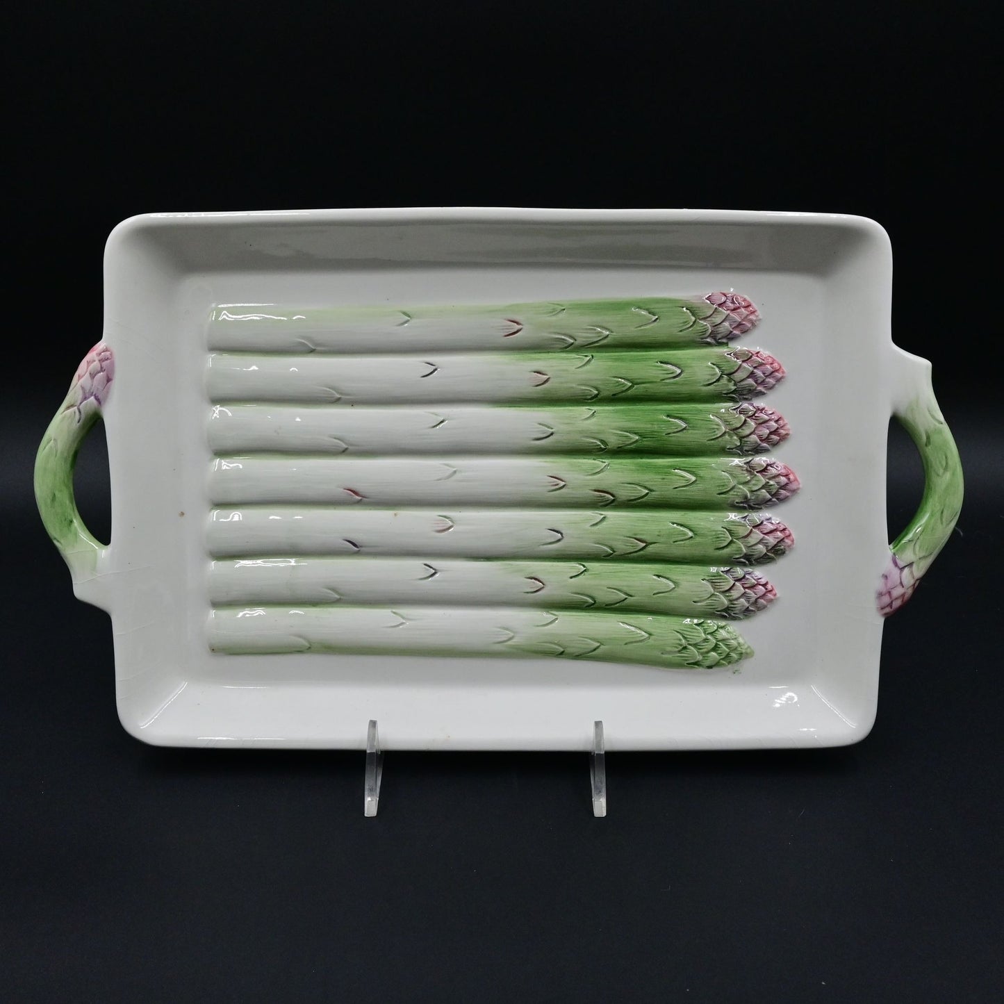 Williams Sonoma Asparagus Serving Tray W/Handles