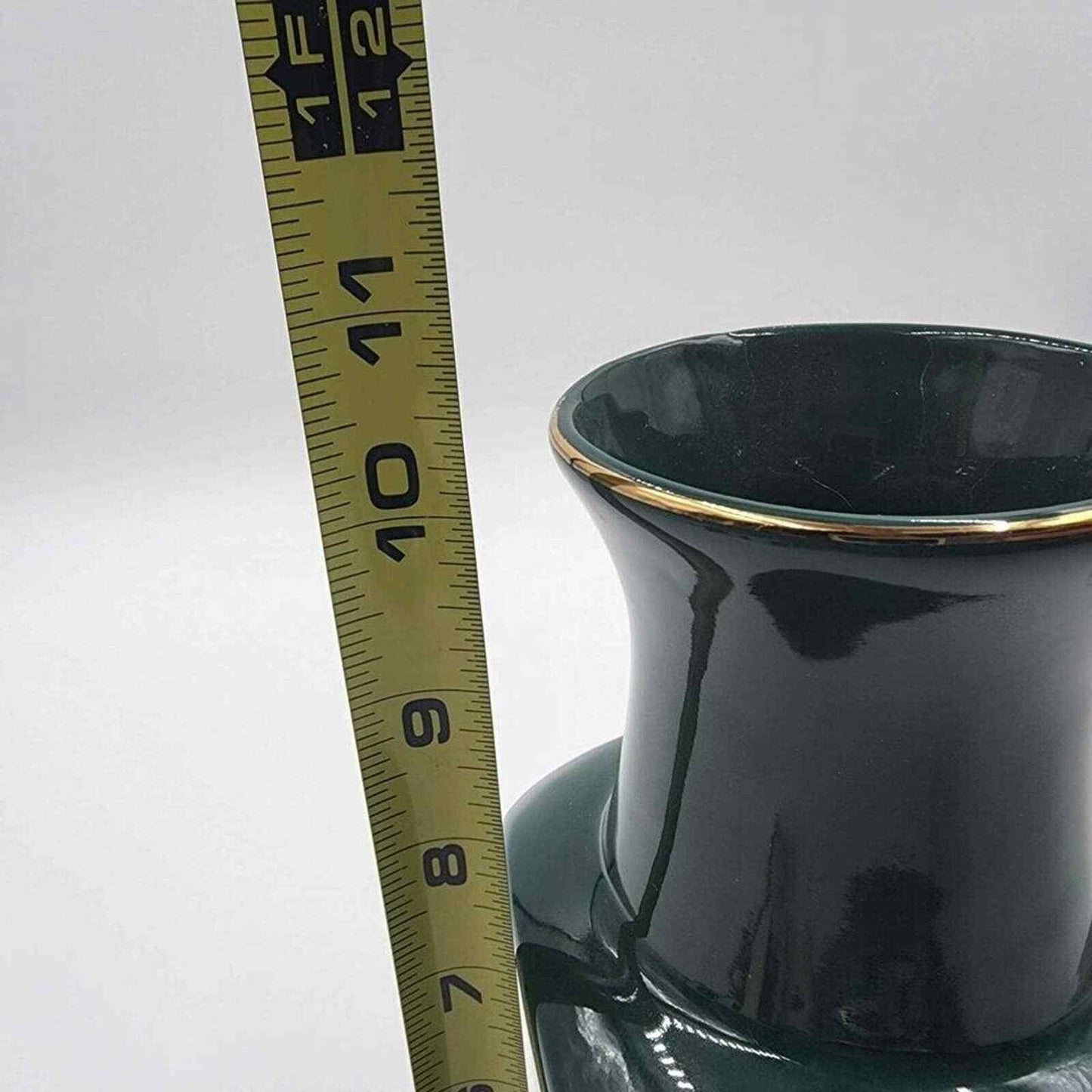 Vintage Toyo Jade Kiku Made In Japan Vase
