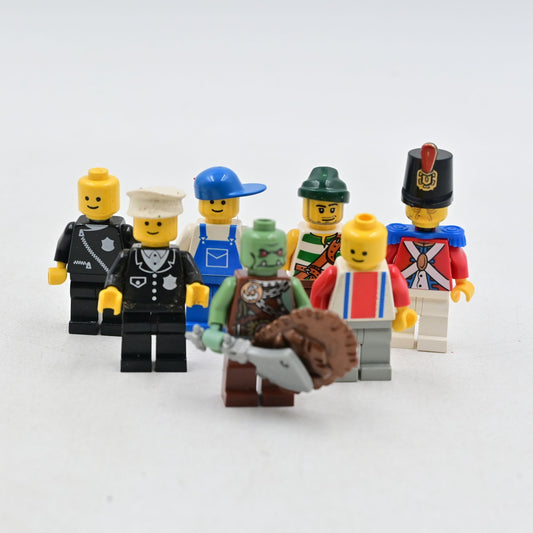 Lego Mini Figure Bundle Of 7 Imperial Soldier, Era Troll Warrior, Etc